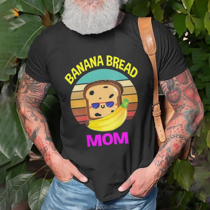 Womens Banana Bread Mom Lovers Food Vegan Gifts Mama Mothers Unisex T-Shirt Gifts for Old Men