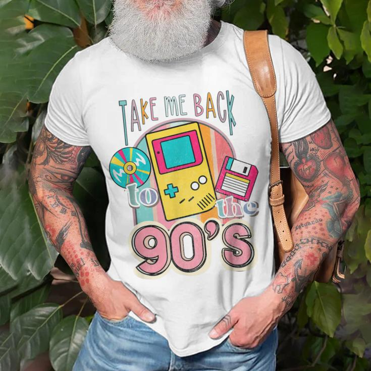 Take Me Back To The 90S Casette Tape Retro T-shirt Gifts for Old Men