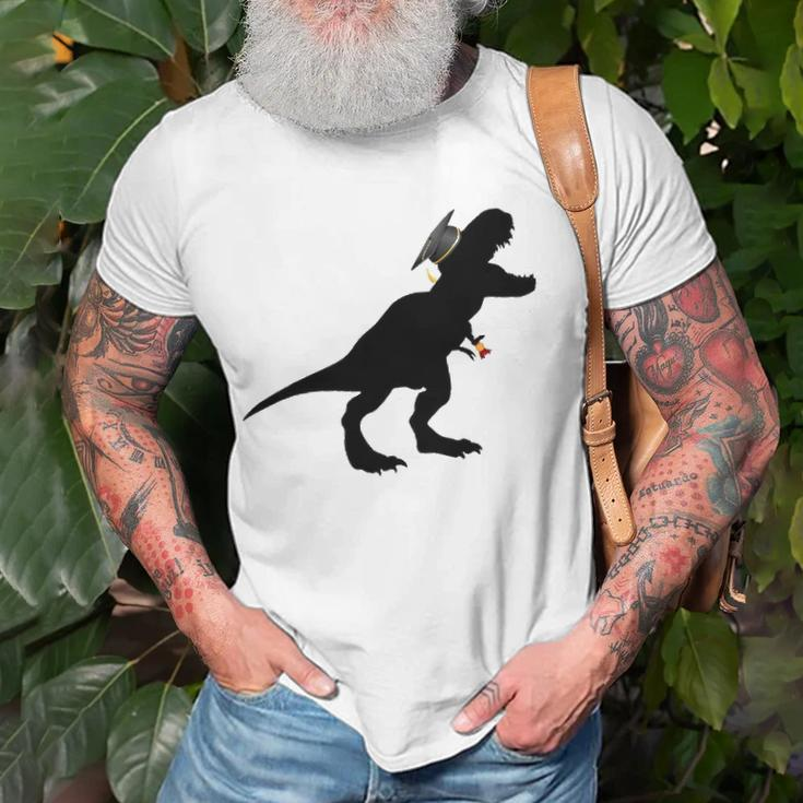 Graduate Saurus Graduated Dinosaur Men Women Funny School Unisex T-Shirt Gifts for Old Men