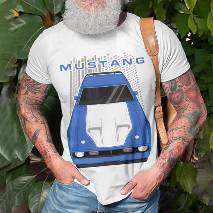Mustang Mach 1 1971 To 1972 Blue T-shirt Gifts for Old Men