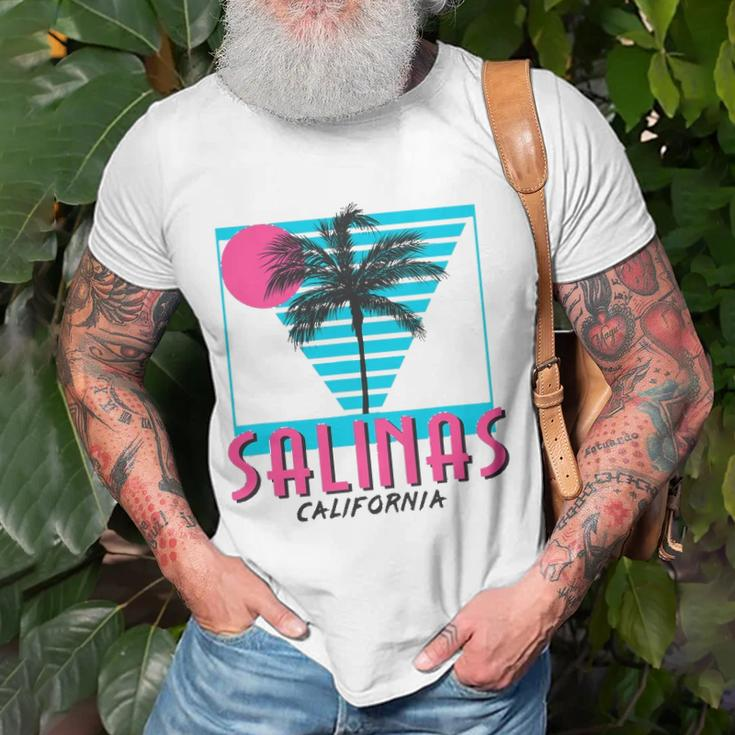 Salinas California Retro Ca Cool Unisex T-Shirt Gifts for Old Men