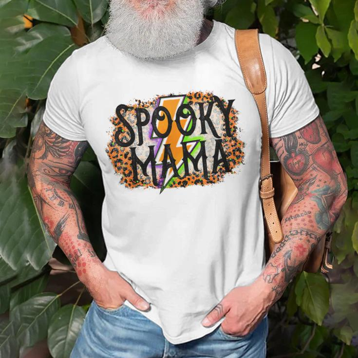 Spooky Mama Halloween Mama Mini Family Matching Costume Unisex T-Shirt Gifts for Old Men
