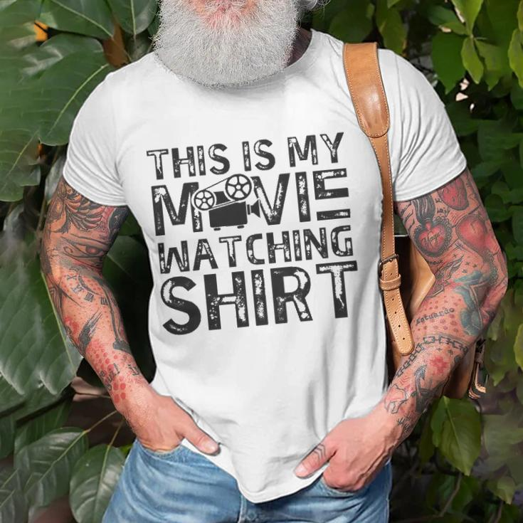 This Is My Movie Watching Family Moving Night Unisex T-Shirt Gifts for Old Men