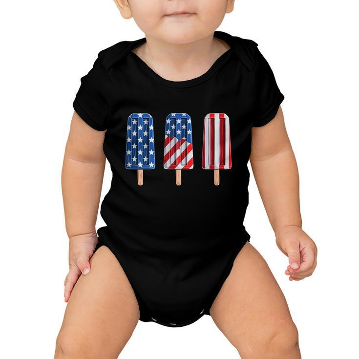 4Th Of July Summer America Independence Day Patriot Usa Gift Baby Onesie