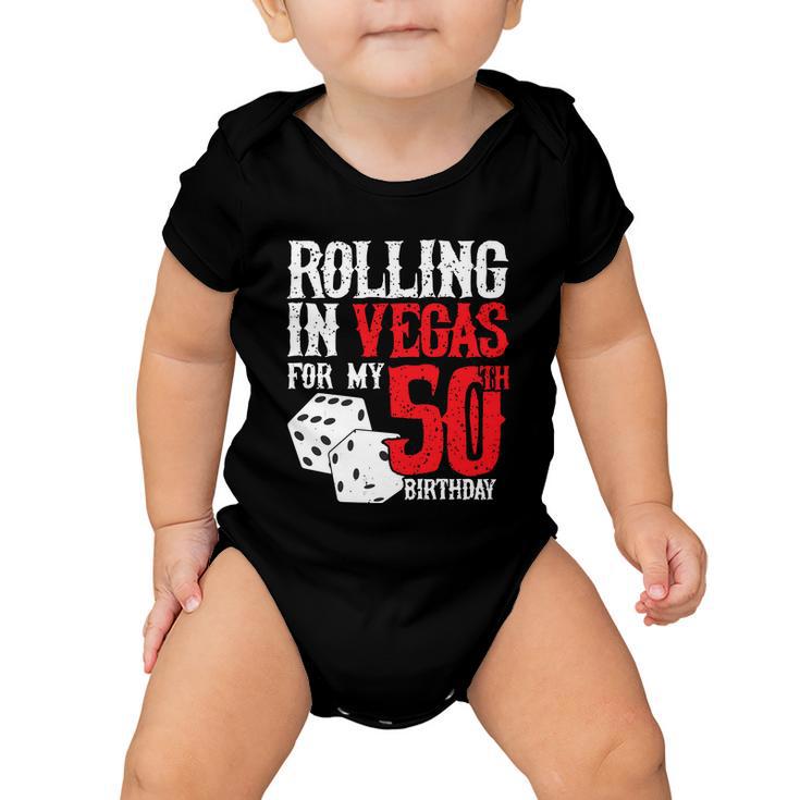 50Th Birthday Gift Vintage  V10 Baby Onesie