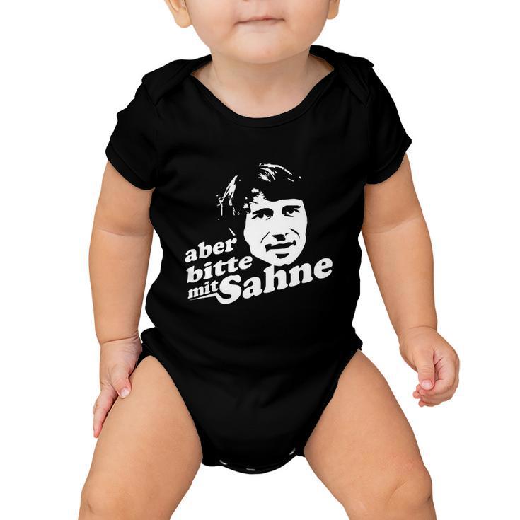 Aber Bitte Mit Sahne Udo Jürgens Baby Onesie