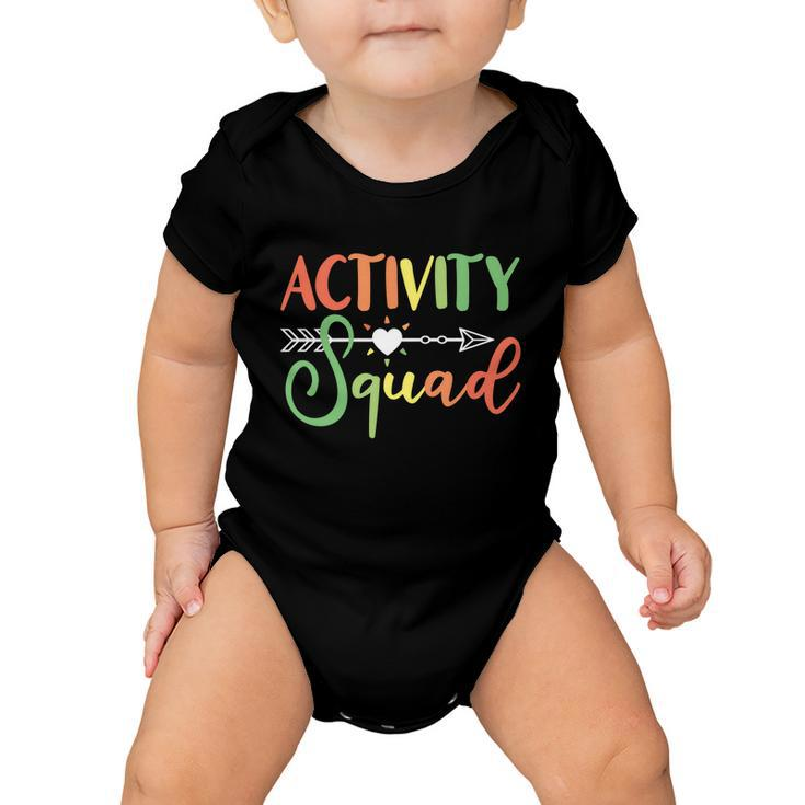 Activity Squad Activity Director Activity Assistant Great Gift Baby Onesie
