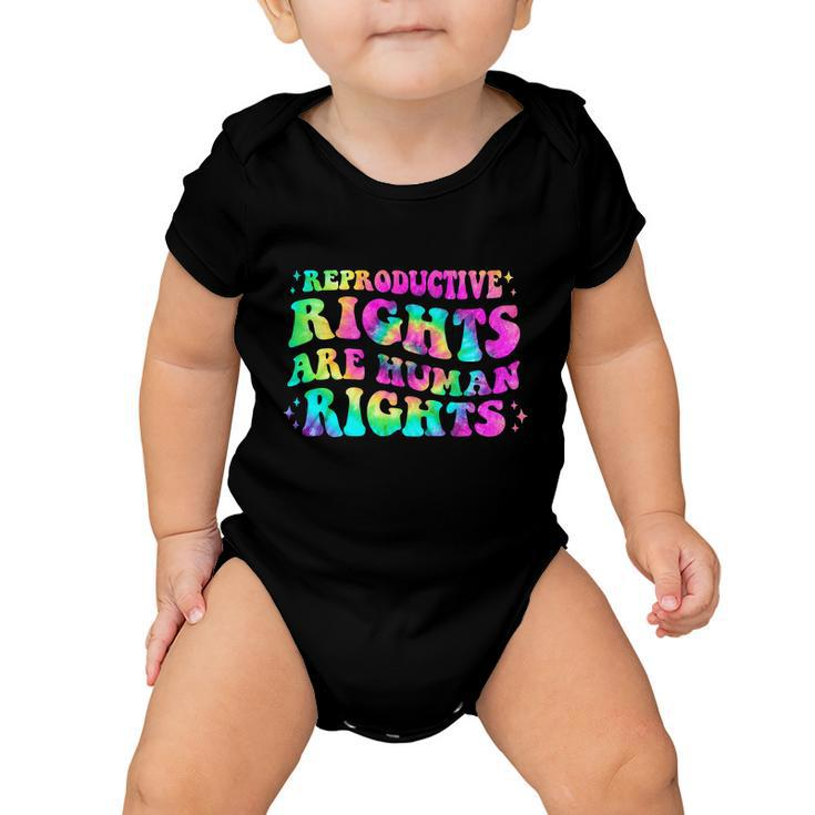 Aesthetic Reproductive Rights Are Human Rights Feminist V4 Baby Onesie