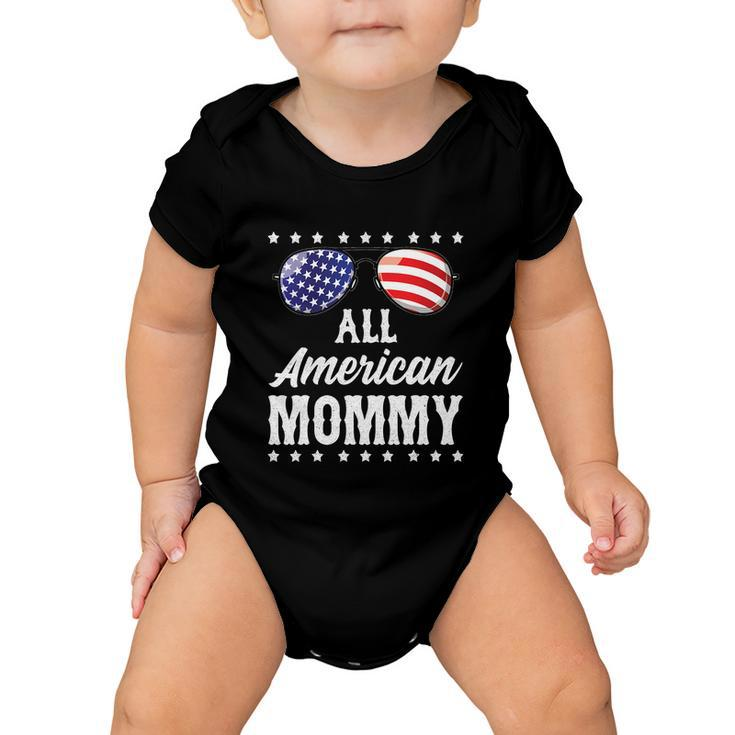 All American Mommy 4Th Of July Independence Baby Onesie