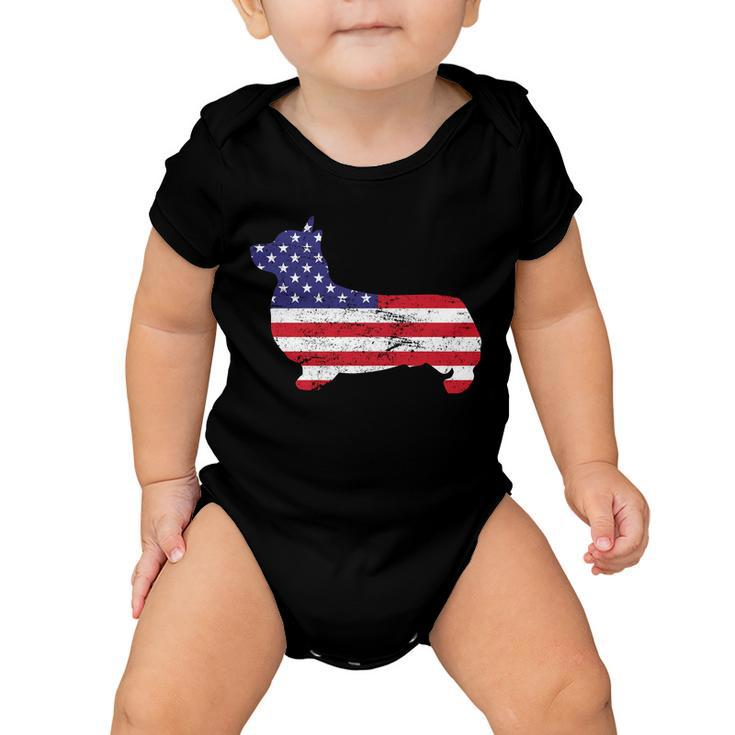 American Corgi Tshirt Baby Onesie