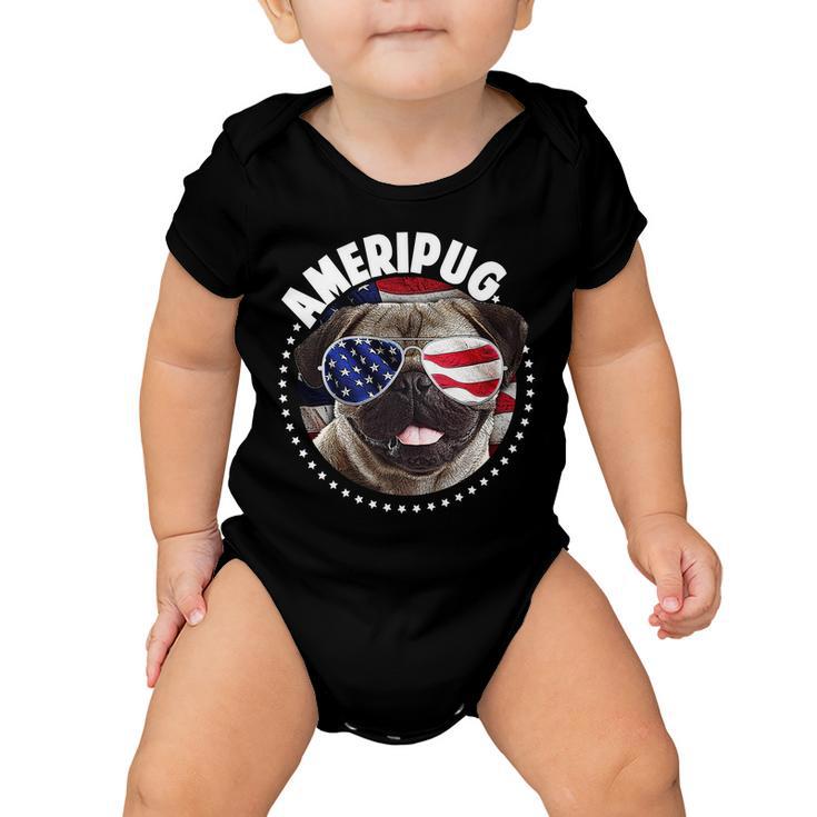 Ameripug Baby Onesie