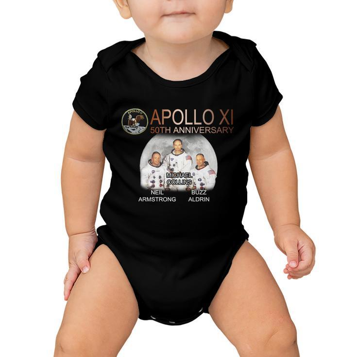 Apollo 11 Astronauts 50Th Anniversary Baby Onesie