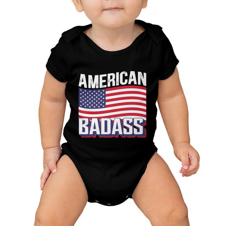 Badass Graphic 4Th Of July Plus Size Baby Onesie