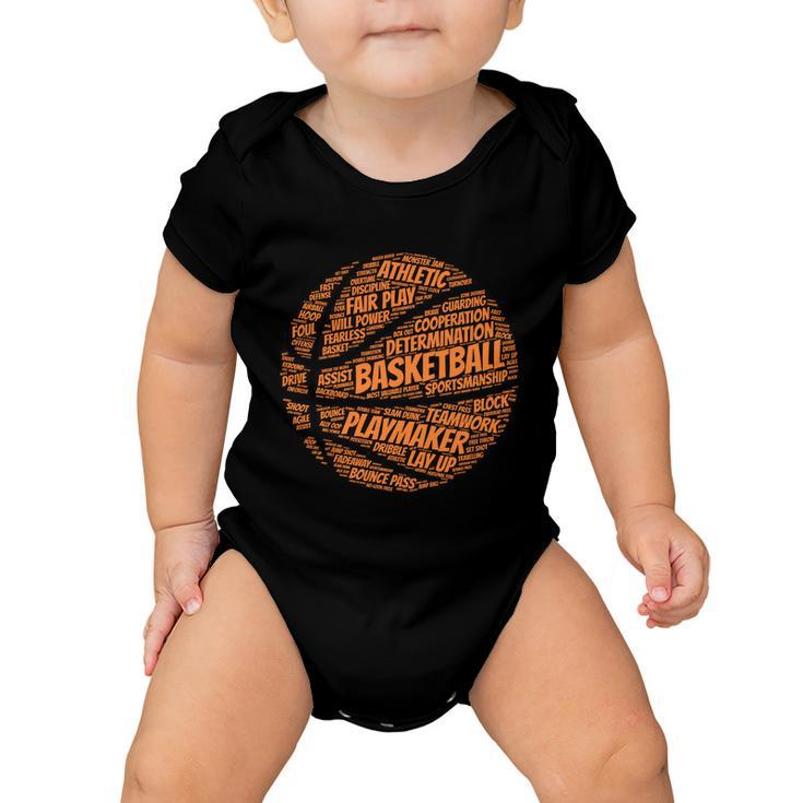 Basketball Gift For Boys Girls And V2 Baby Onesie
