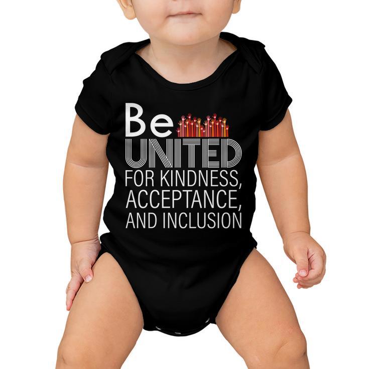 Be United For Kindness Baby Onesie