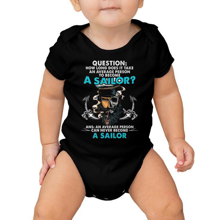 Become A Sailor Baby Onesie