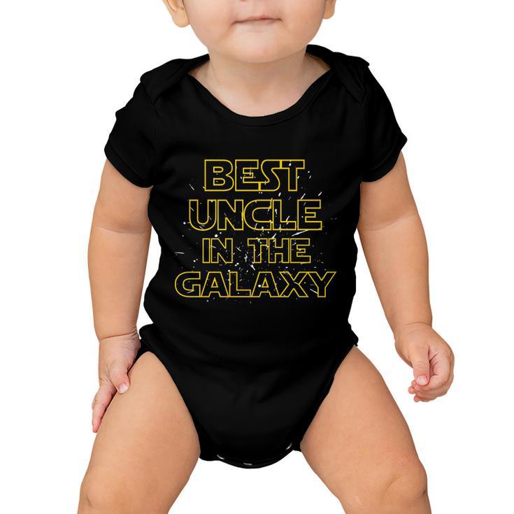 Best Uncle In The Galaxy Tshirt Baby Onesie