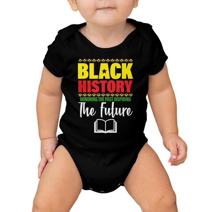 Black History Month Inspiring The Future V2 Baby Onesie