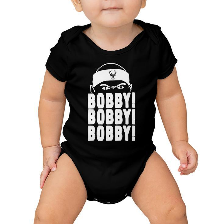 Bobby Bobby Bobby Milwaukee Basketball Tshirt V2 Baby Onesie