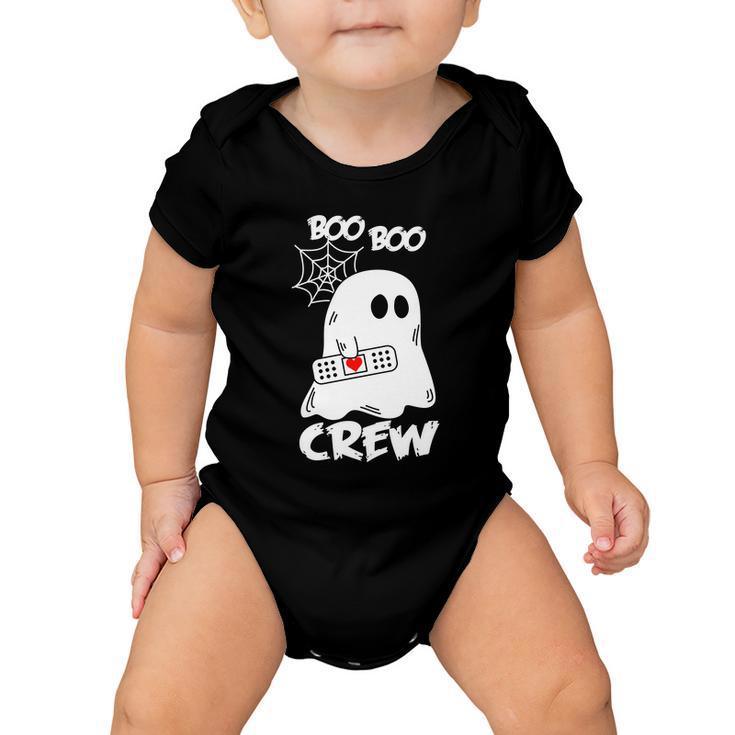 Boo Boo Crew Halloween Quote V6 Baby Onesie