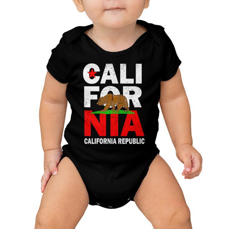 Cali California Republic Logo Tshirt Baby Onesie