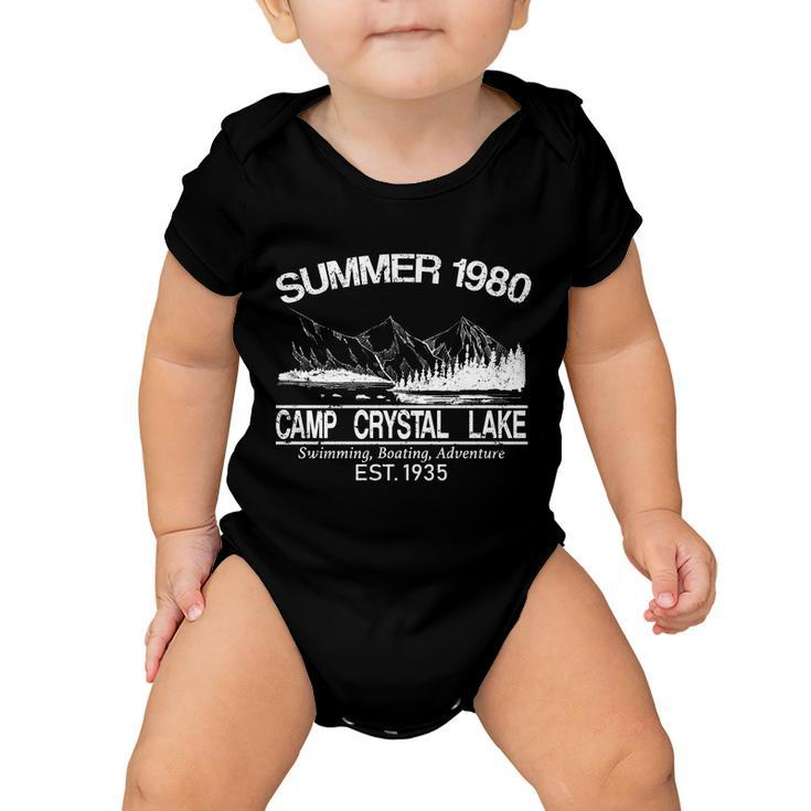 Camp Crystal Lake Tshirt Baby Onesie