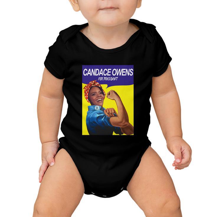 Candace Owens For President Baby Onesie