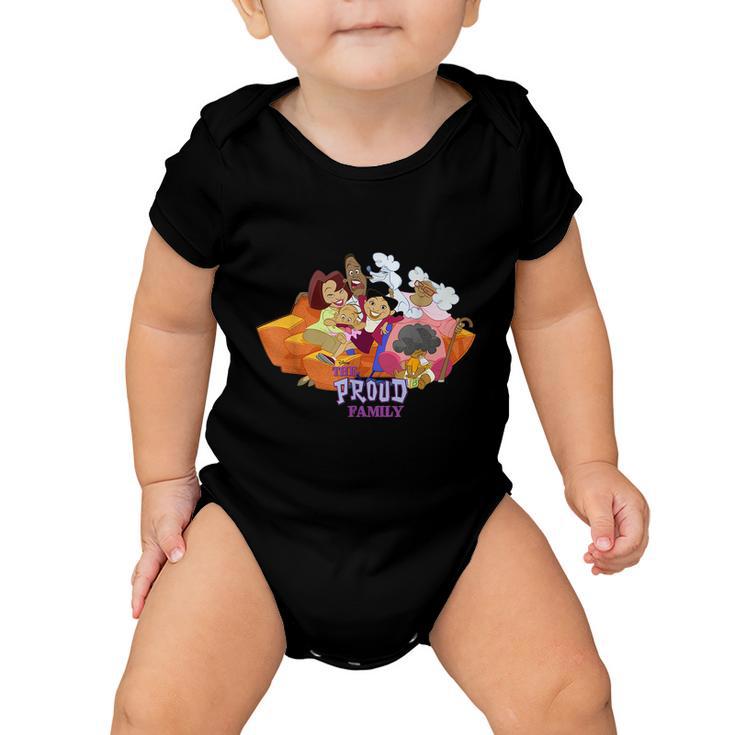 Channel The Proud Family Characters Baby Onesie