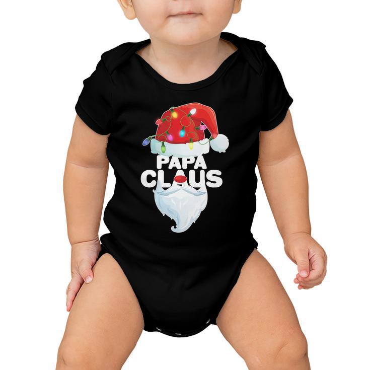 Christmas Papa Claus Tshirt Baby Onesie