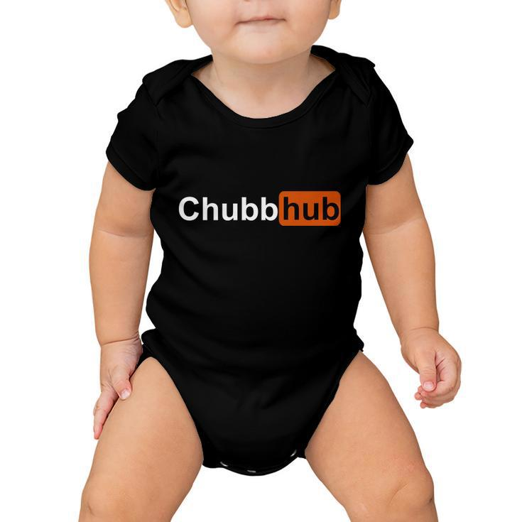 Chubbhub Chubb Hub Funny Tshirt Baby Onesie