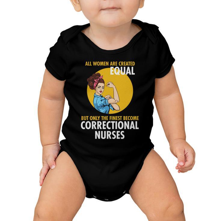 Correctional Nurse Tshirt Baby Onesie