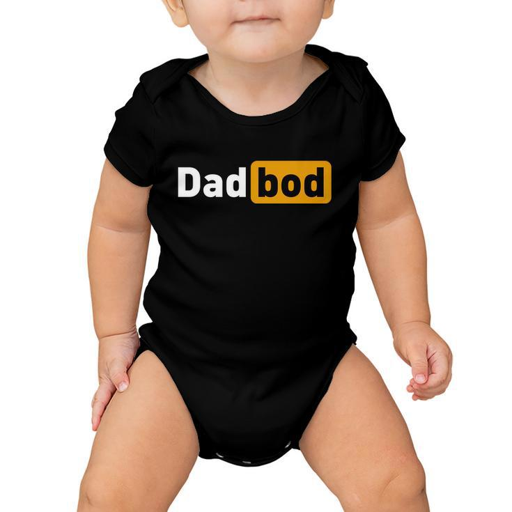 Dad Bod Classic Style Father’S Day Shirt Daddy Tshirt Baby Onesie