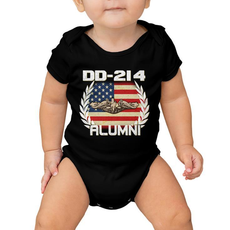 Dd-214 Alumni Us Submarine Service Tshirt Baby Onesie