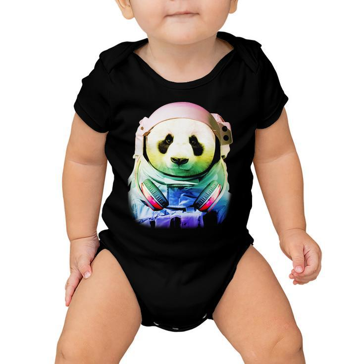 Dj Panda Astronaut Baby Onesie