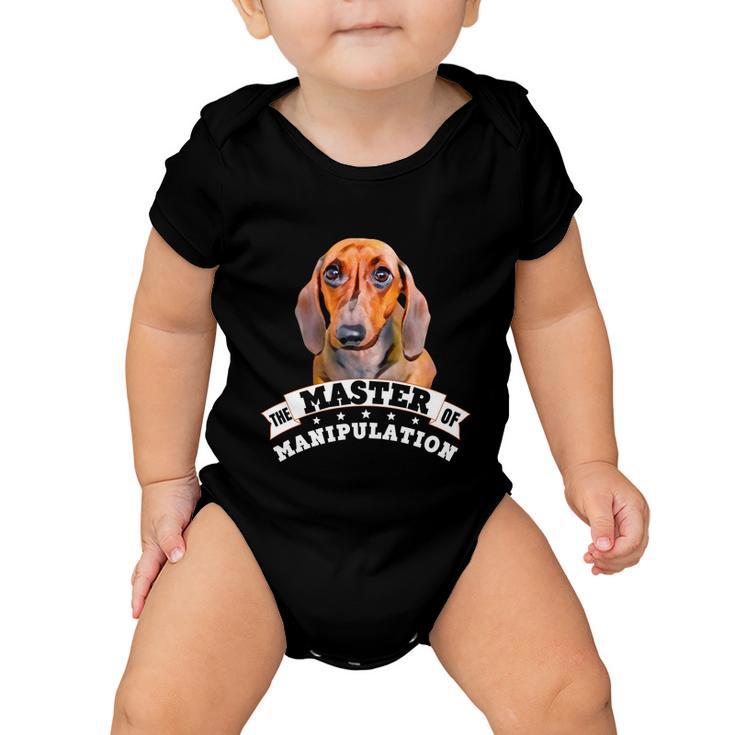 Doxie Wiener Dog Lover Pet Dad Mom Funny Dachshund Gift Baby Onesie