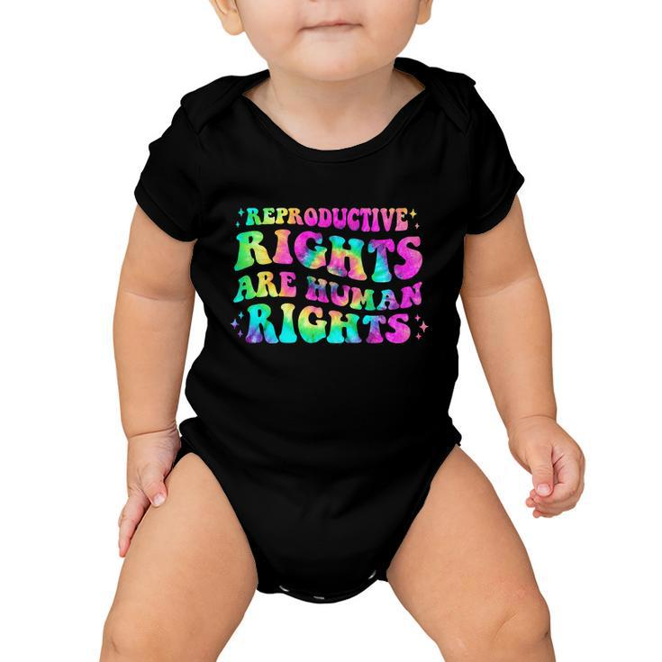 Feminist Aesthetic Reproductive Rights Are Human Rights Baby Onesie