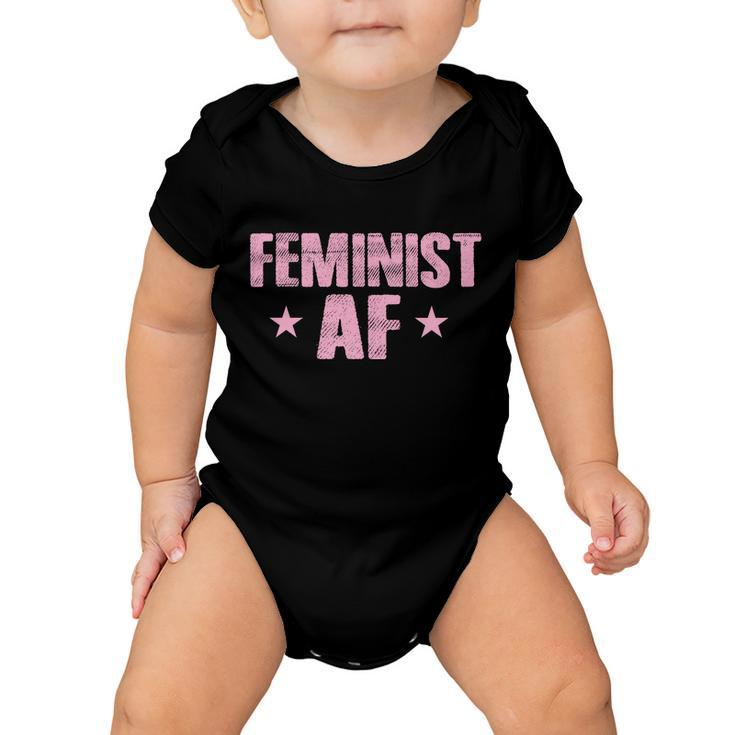 Feminist Af Tshirt Baby Onesie
