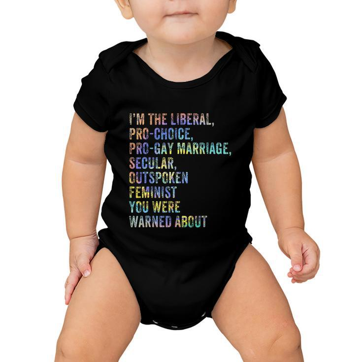Feminist Empowerment Womens Rights Social Justice March Baby Onesie