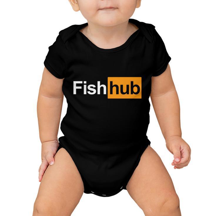 Fish Hub Tshirt Baby Onesie