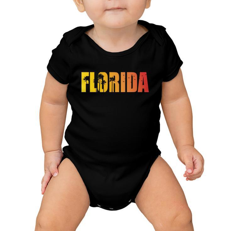 Florida Sunshine Logo Baby Onesie