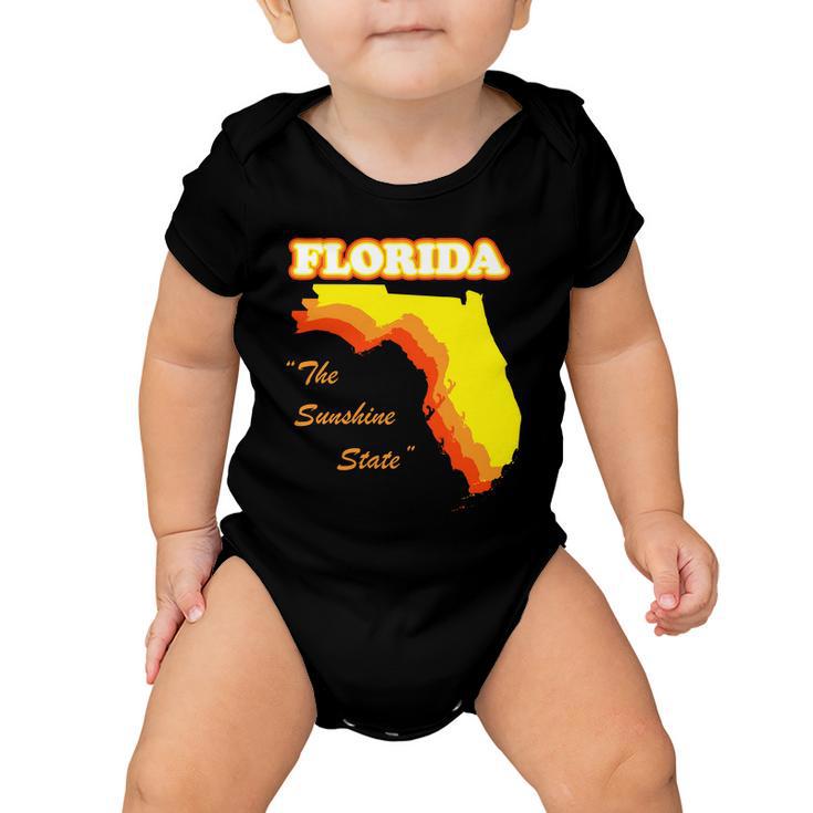 Florida The Sunshine State Baby Onesie