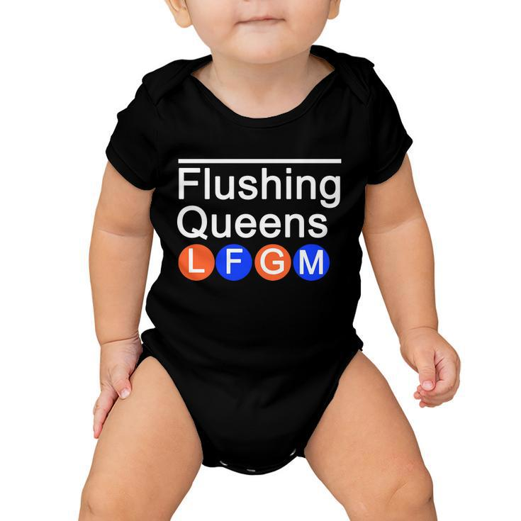 Flushing Queens Lfgm Tshirt Baby Onesie