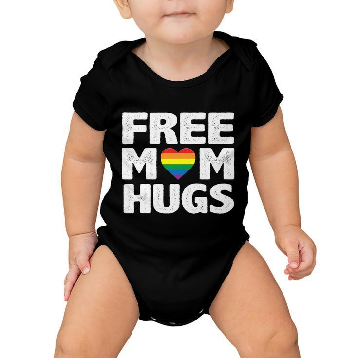 Free Mom Hugs Pride Tshirt Baby Onesie