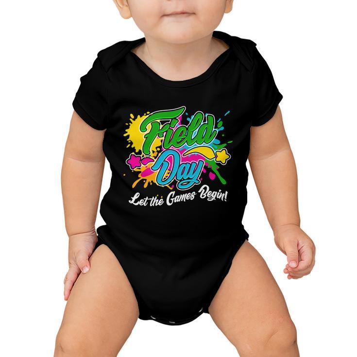 Fun Field Day Let The Games Begin Baby Onesie