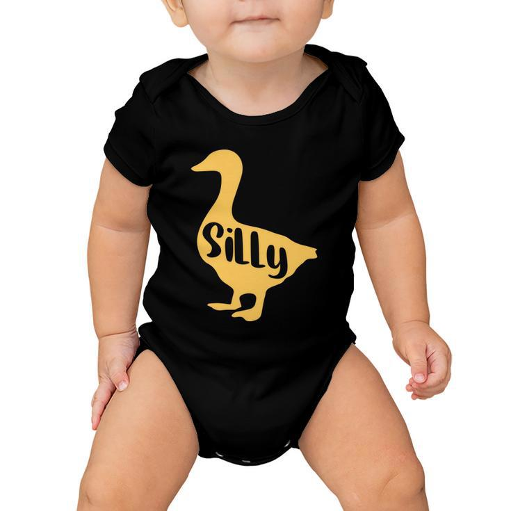 Funny Goose Designs For Kids Canadian Whisperer Silly Bird Gift Graphic Design Printed Casual Daily Basic Baby Onesie