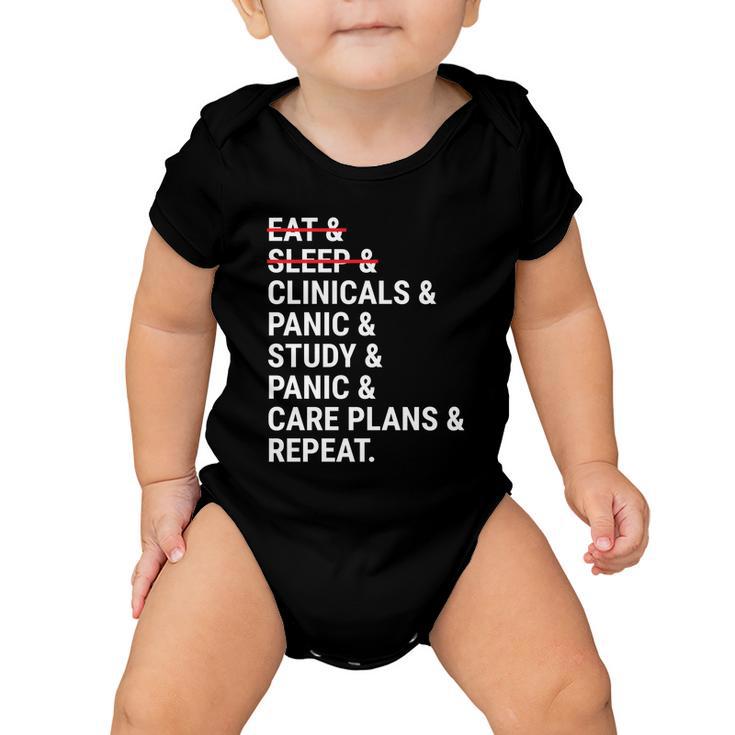 Funny Nursing School Student Nurse Gift Baby Onesie