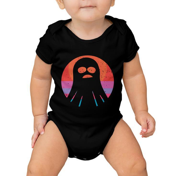 Ghost Boo Funny Halloween Quote V2 Baby Onesie