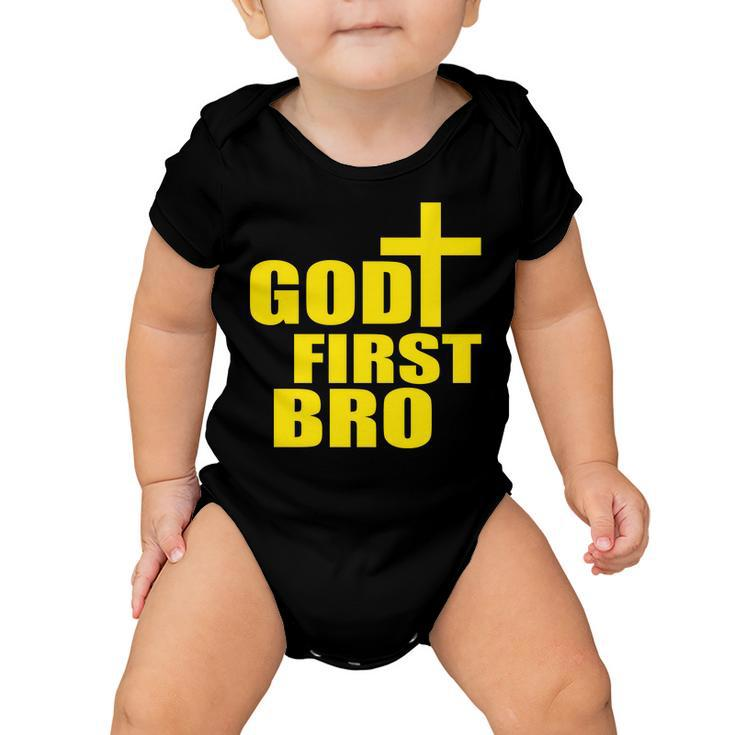 God First Bro Baby Onesie