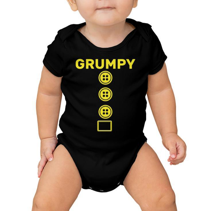 Grumpy Dwarf Halloween Costume Tshirt Baby Onesie