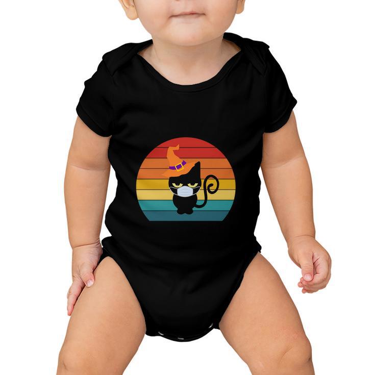 Halloween Freaks Meowt Cat Halloween Quote Baby Onesie